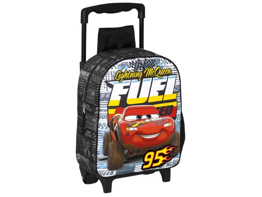 Cars Fuel Perona Bags 57750 Cars Fuel Kindergarten Wheeled Backpack 