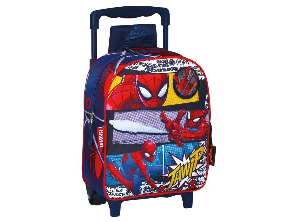 Mochila Guardería con Ruedas Spiderman Pop Perona Bags 57786