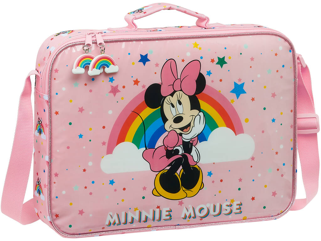 Minnie Mouse Rainbow Cartera Extraescolares Safta 612112385