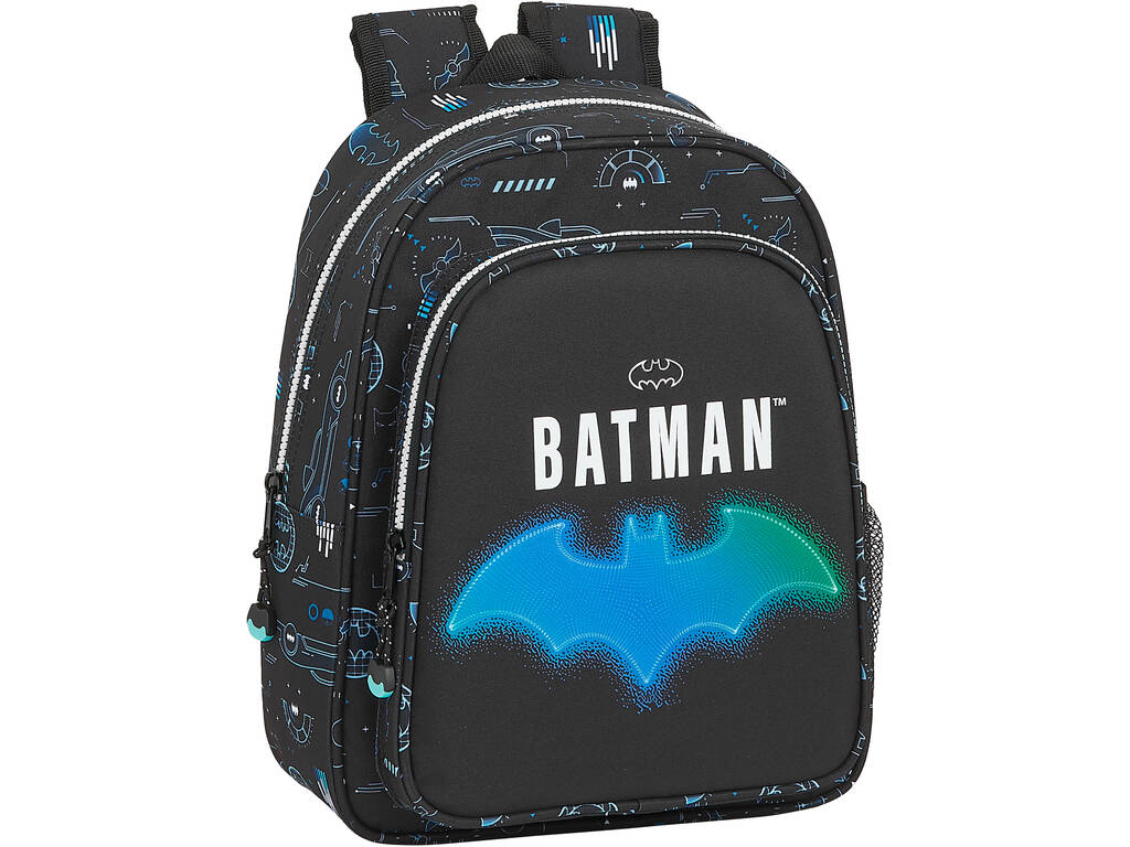 Mochila Infantil Adaptável a Carro Batman Bat-Tech Safta 612104524