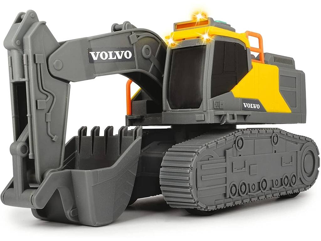 Retro Escavatore Volvo 23 cm. con luci e suoni Simba 3723005