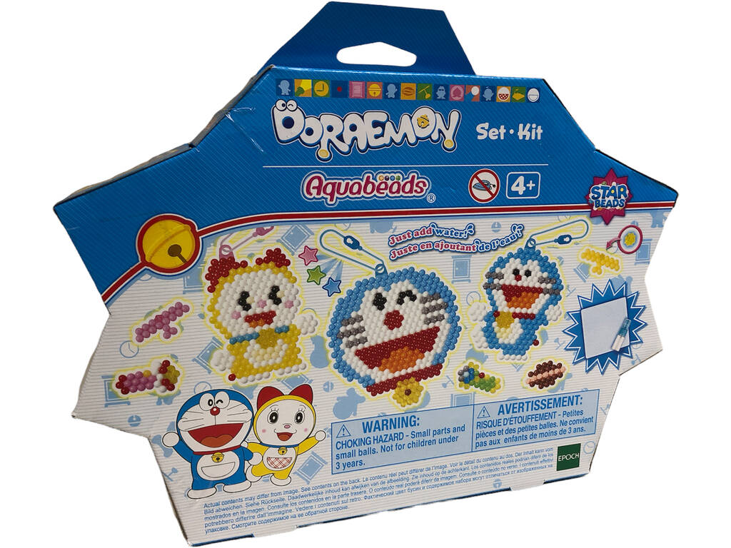 Aquabeads Set De Personajes Doraemon Epoch Para Imaginar 31948