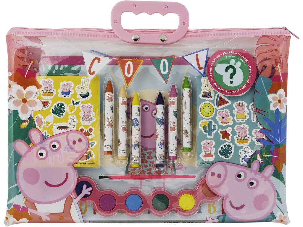 Peppa Pig Estuche de Actividades Creativas Cefa Toys 21870