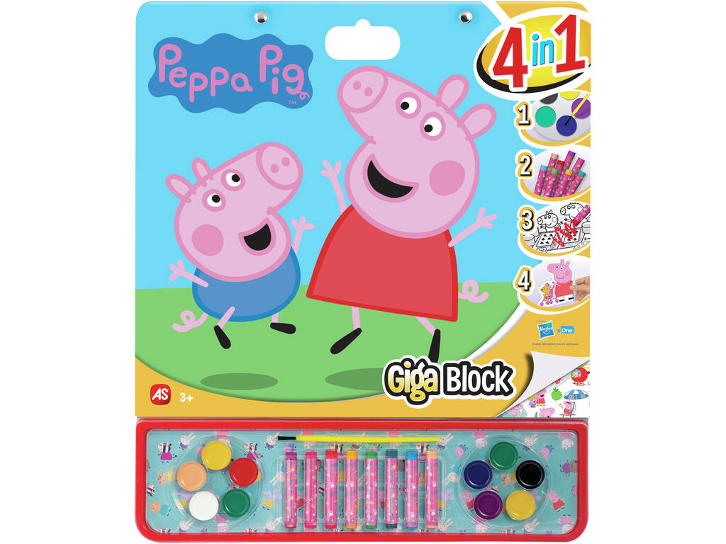 Giga Block Peppa Pig 4 En 1 Cefa Toys 21867
