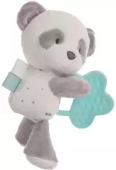 Eau de mer Baby Panda avec tétine 15 cm. Créations Llopis 25631