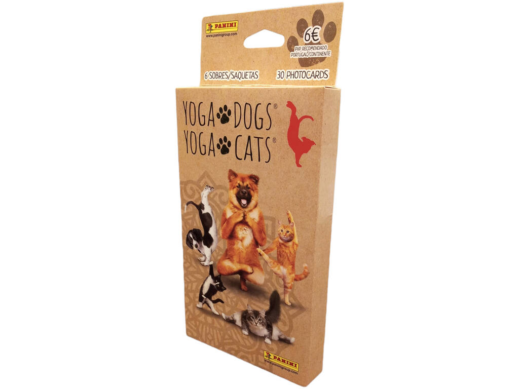 Ioga Dogs e Ioga Cats Ecoblister 6 Envelopes Panini