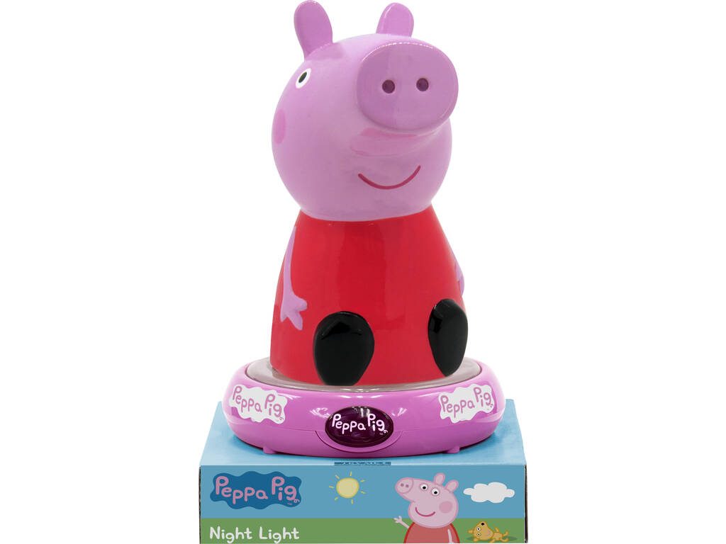 Peppa Pig Lámpada 3D Kids Euroswan PP17028