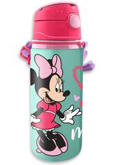 Minnie Aluminium Feldflasche mit Gürtel 600 ml. Kids Euroswan MN22084