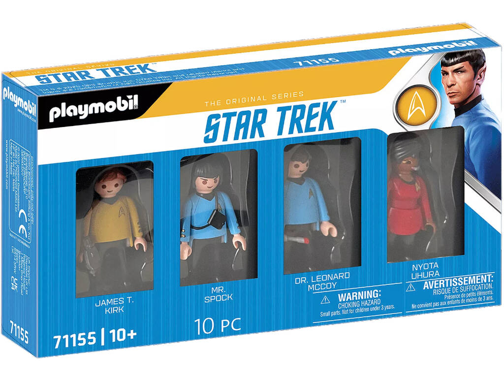 Playmobil Star Trek Pack 4 Figuras 71155