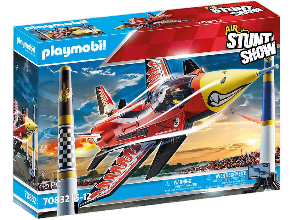 Playmobil Air Stunt Show Avião Eagle 70832