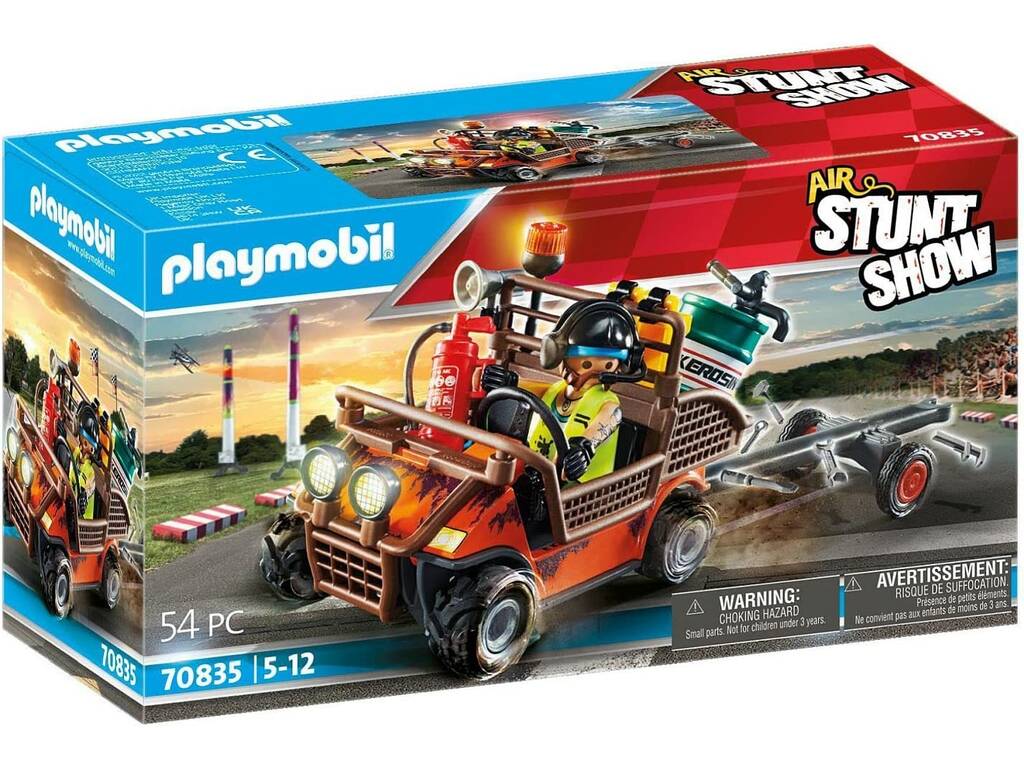 Playmobil Air Stunt Show Servicio de Reparación Móvil 70835
