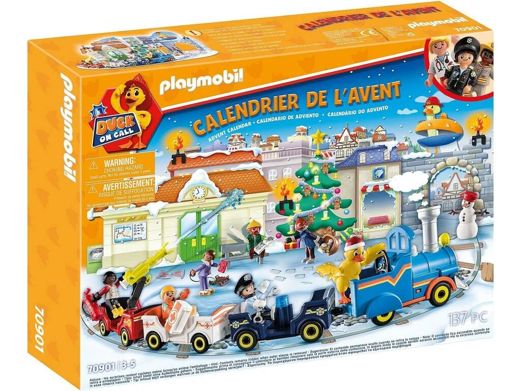 Playmobil Duck On Call Calendario de Adviento 70901