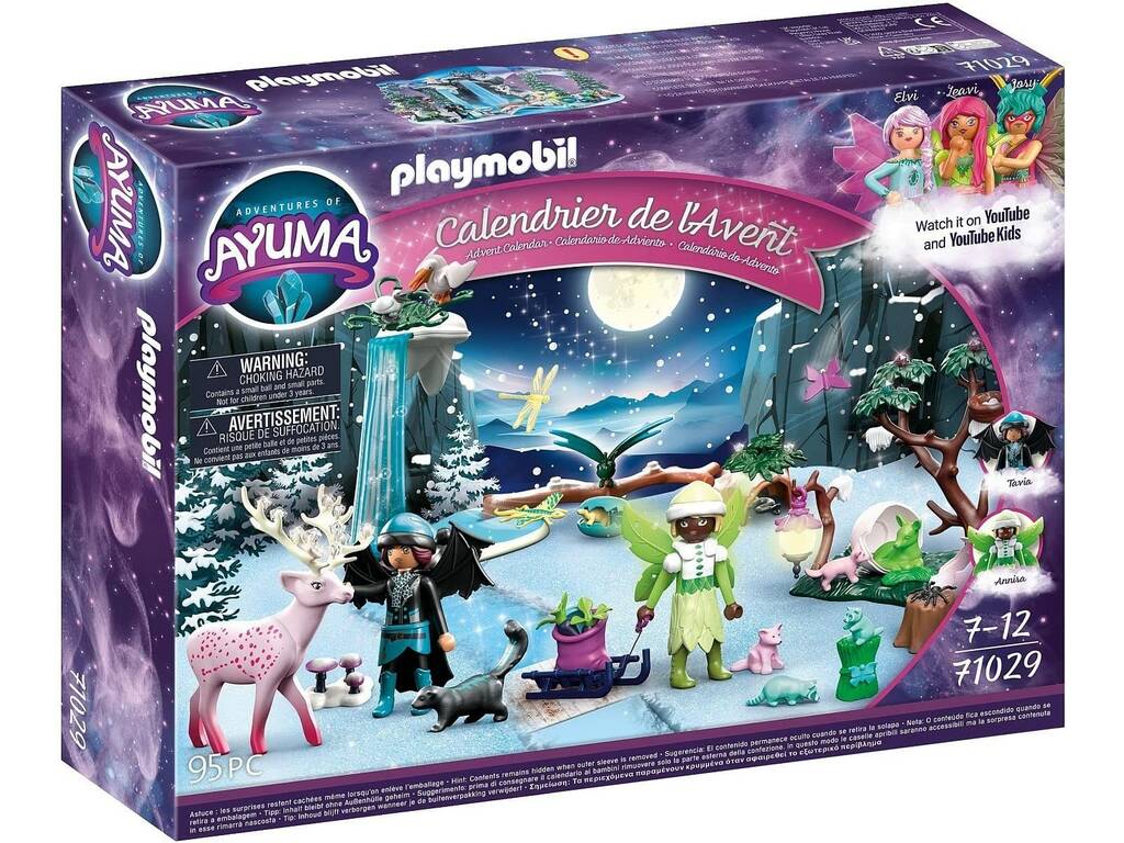 Playmobil Ayuma Calendario dell'Avvento 71029