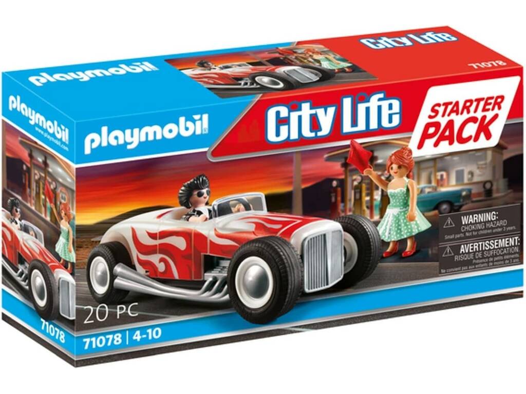 Playmobil Starter Pack Hot Rod 71078