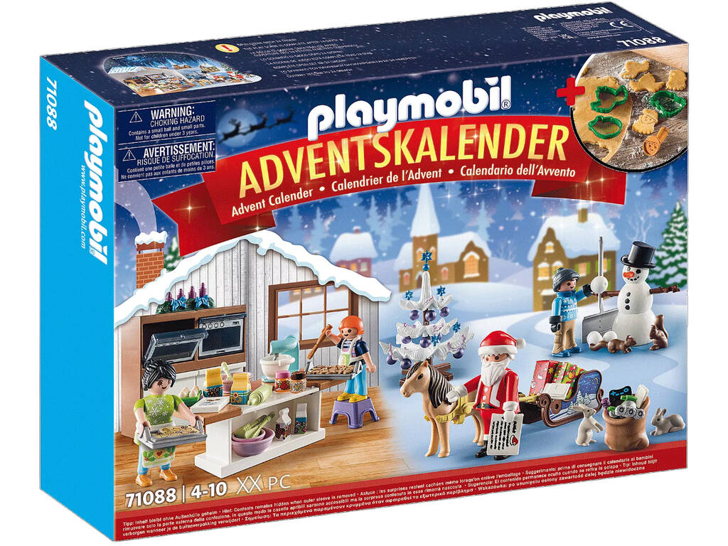 Playmobil Calendário do Advento Loja de bolos de Natal 71088
