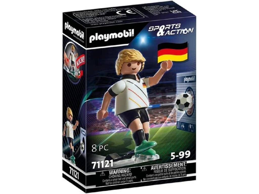 Playmobil Joueur de football Allemagne 71121