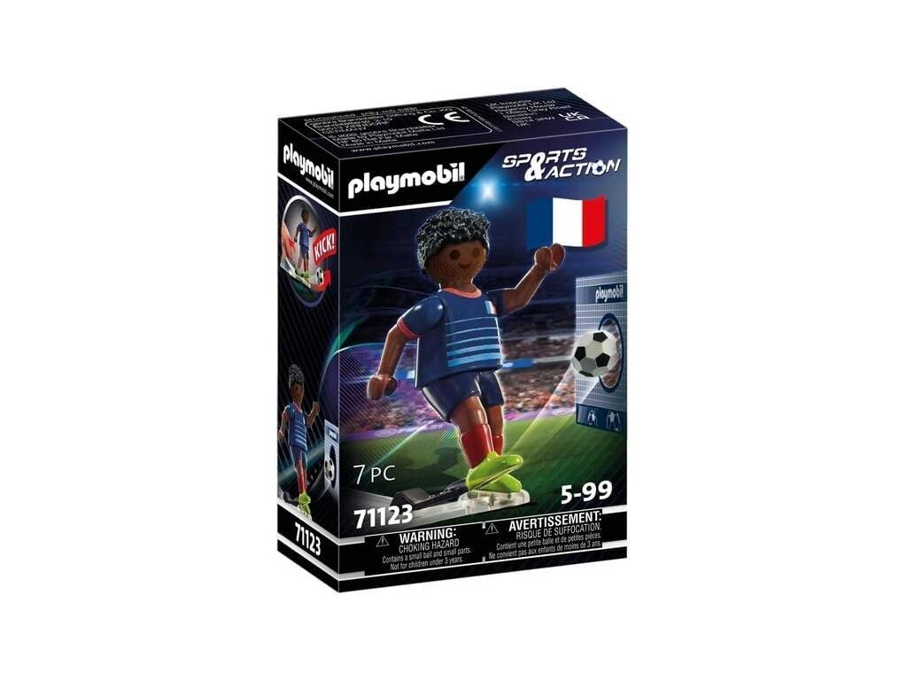 Playmobil Französischer Fussballspieler 71123