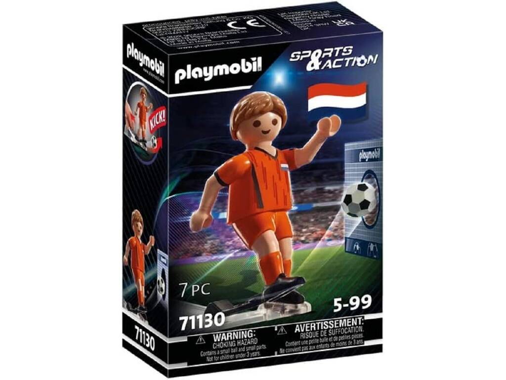 Playmobil Giocatore di calcio Olanda 71130