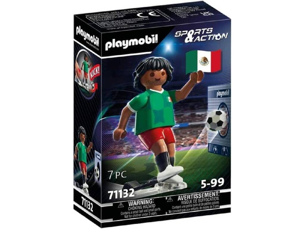 Playmobil Soccer Player Mexico 71132