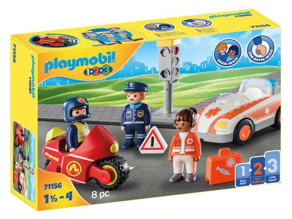 Playmobil 1.2.3 Day by Day Heroes 71156