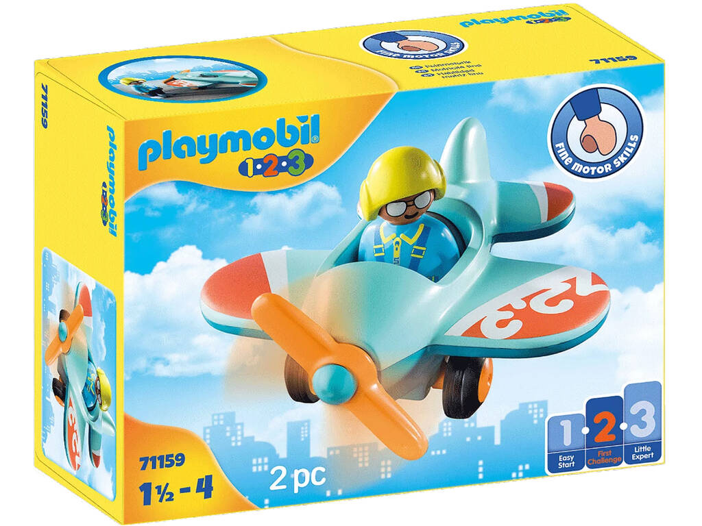 Playmobil 1.2.3 Flugzeug 71159
