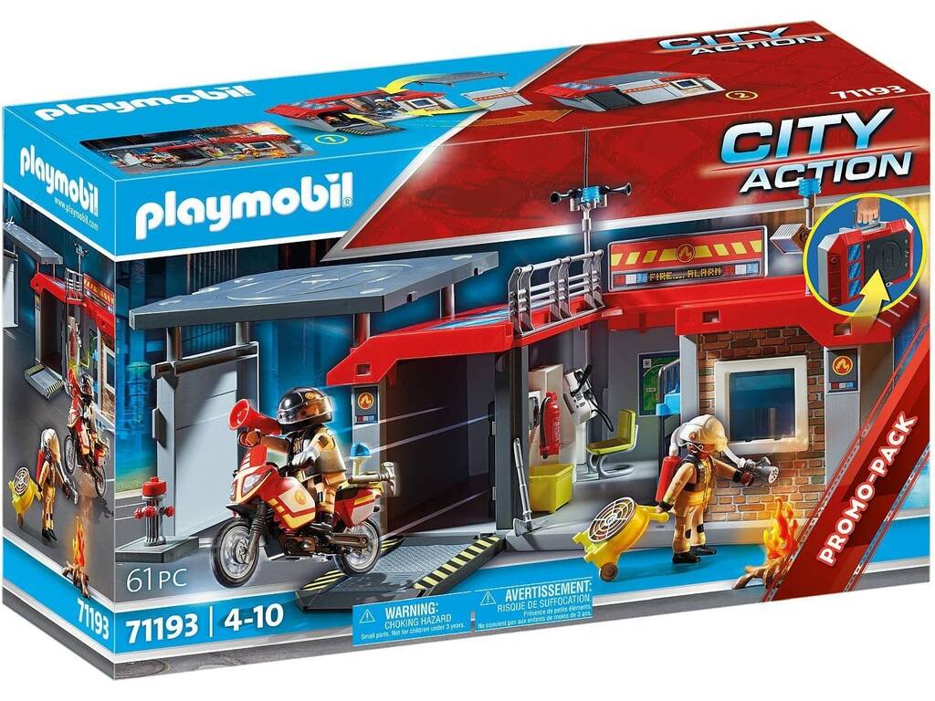 Playmobil Parque de Bomberos 71193