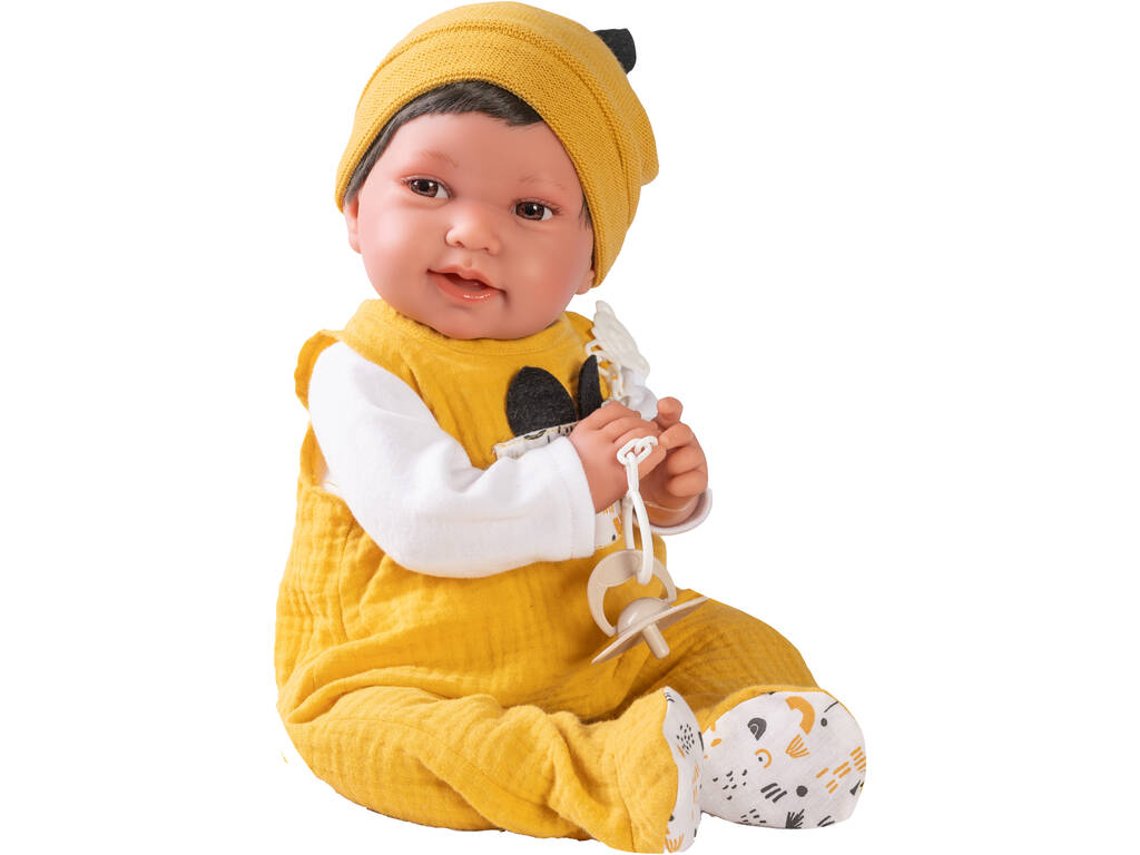Bambola neonata Pipo con cuscino 42 cm. Antonio Juan 33234