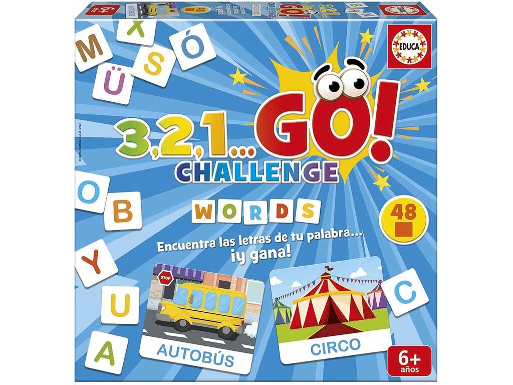 3,2,1... Go! Challenge Palabras Educa 19391