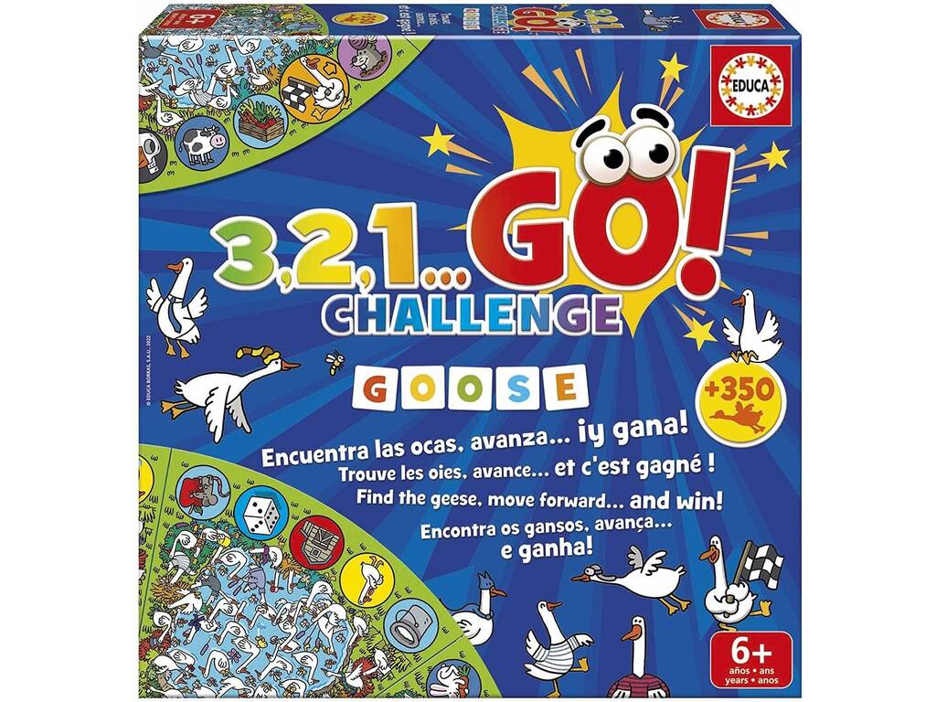 3,2,1... Go! Challenge Gans Educa 19420