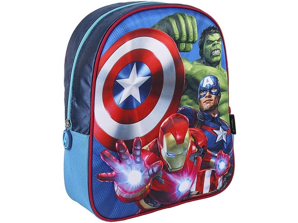 Marvel Mochila Escudo Capitán América para niños, Varios colores