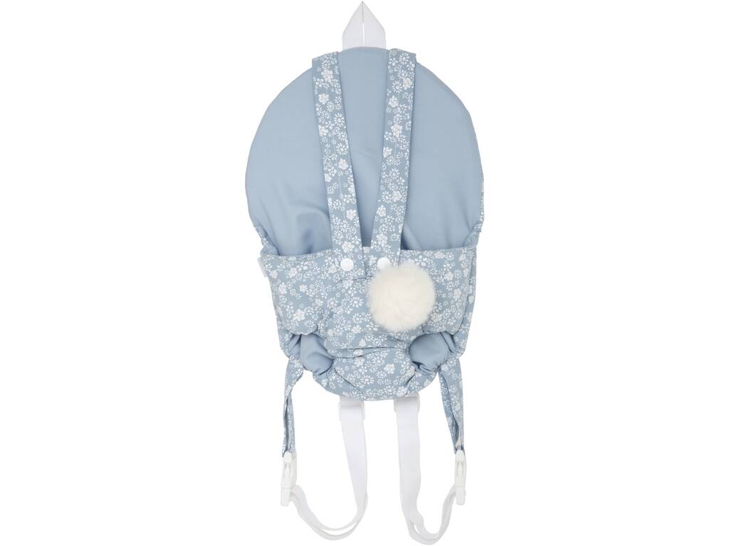 Porte bébé bleu pour poupée de 40-50 cm Arias 6321