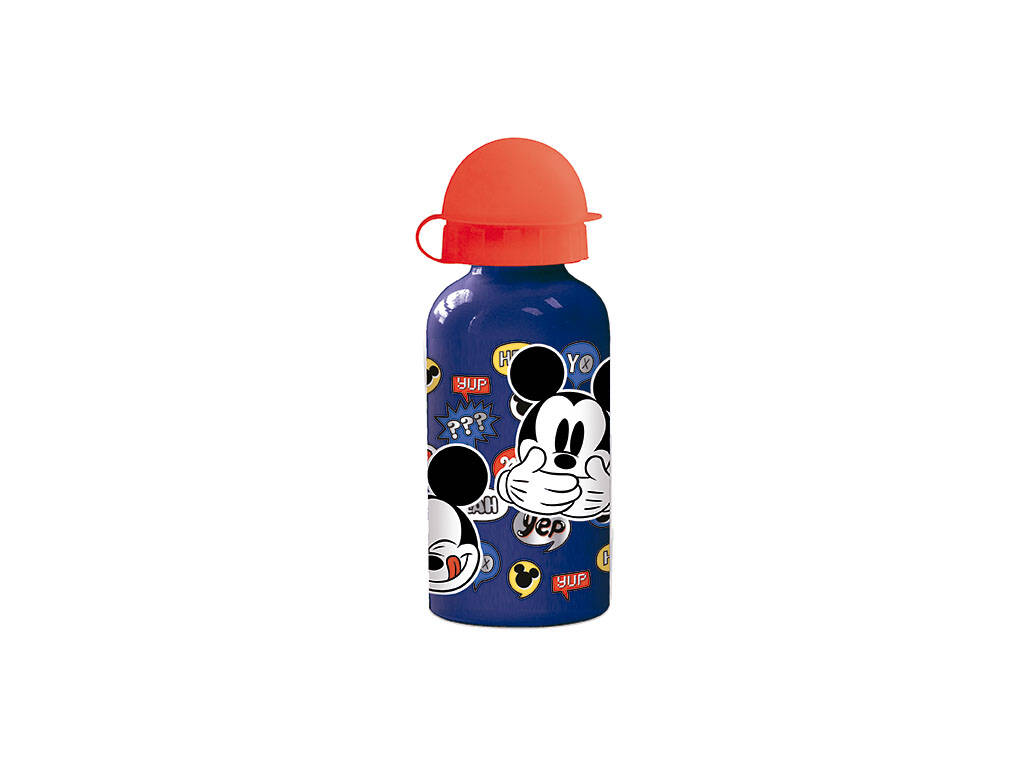Mickey Mouse Botella Aluminio Pequeña 400 ml. Stor 50134
