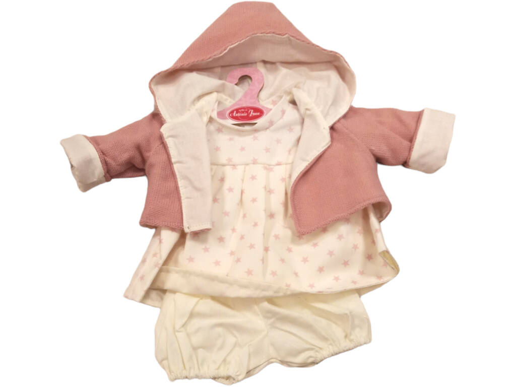 Robe de poupée Star avec veste 42 cm. Antonio Juan 9141-J6