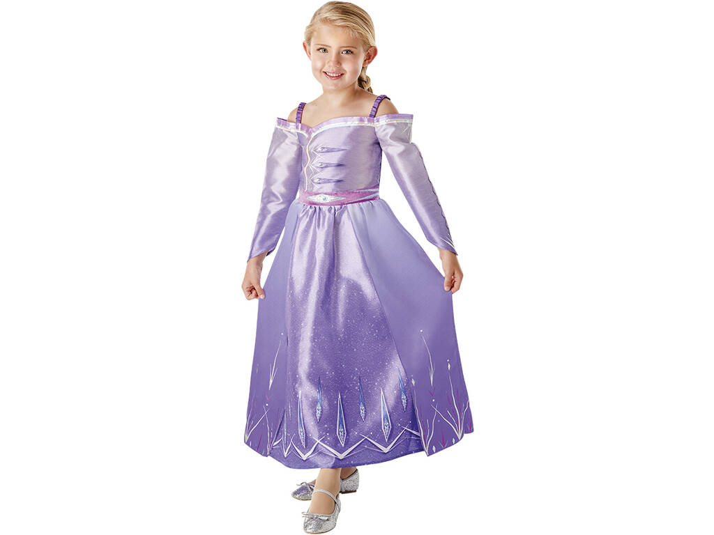 Disfraz Infantil Elsa Frozen II Talla S Rubies 300626-S