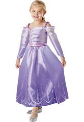 Costume per bambini Elsa Frozen II Taglia S Rubies 300626-S