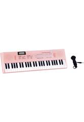 Clavier lectrique 54 touches rose Reig 8931