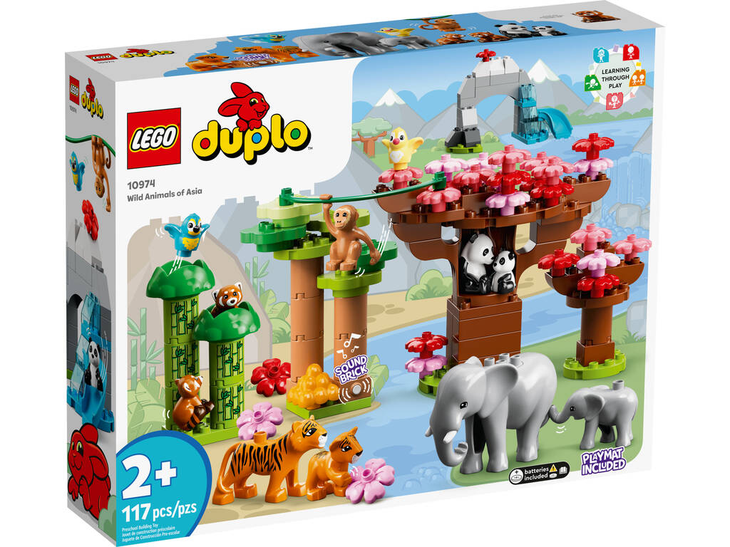 Lego Duplo Animali selvatici dell'Asia 10974
