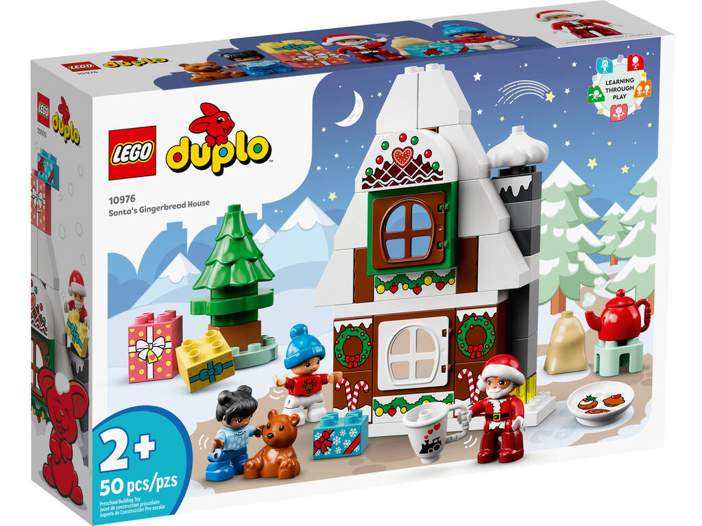 Lego Duplo Maison en pain d'épice du Père Noël 10976