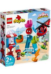 Lego Duplo Marvel Heroes Spiderman e seus Amigos Aventura na Feria 10963