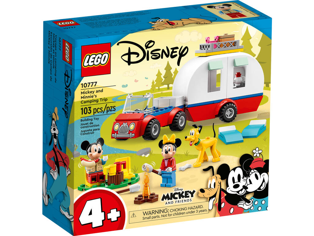 Lego Disney El Viaje de Campamento de Mickey y Minnie Mouse 10777