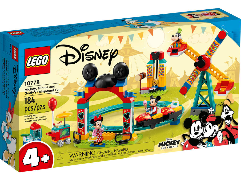 Lego Disney Mickey, Minnie e Goofy's Fairground Fun 10778