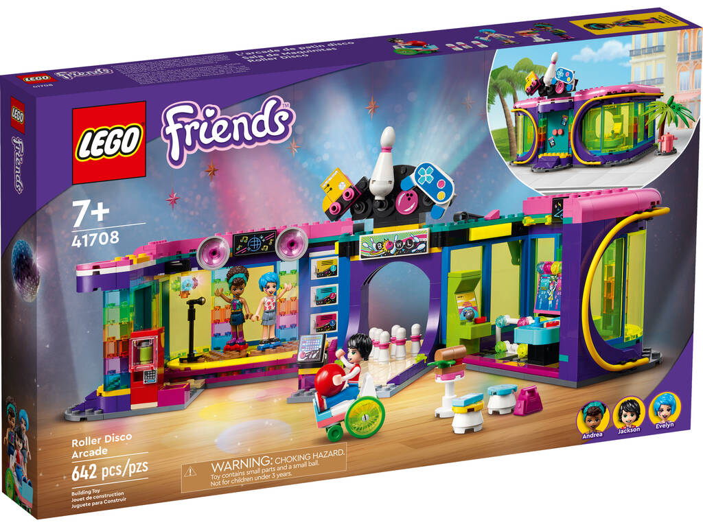 Lego Friends Recreation Hall Roller Disco 41708