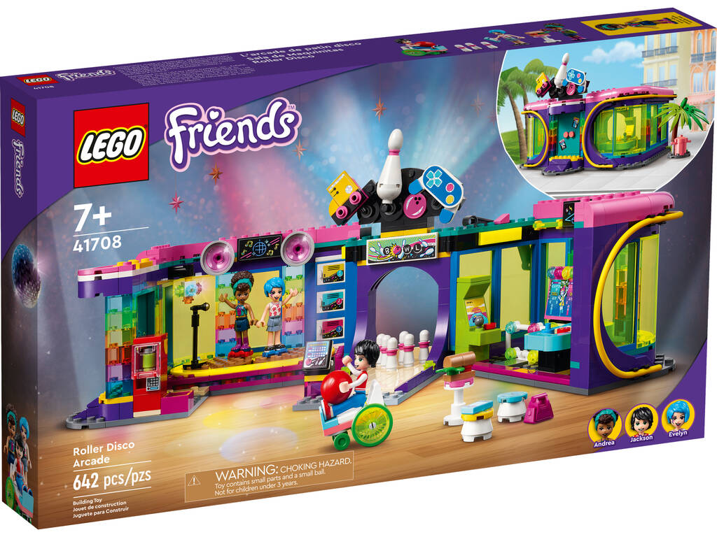 Lego Friends Salone Ricreativo Roller Disco 41708