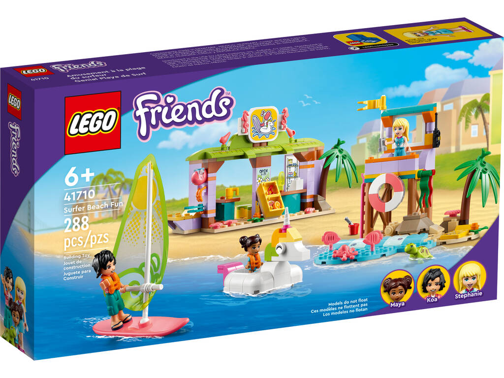 Lego Friends Spiaggia Geniale di Surf 41710