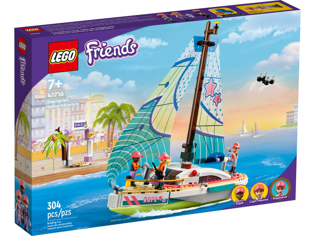 Lego Friends L'avventura marittima di Stephanie 41716