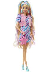 Barbie Totally Hair Cabelo Extralongo Estrela Mattel HCM88