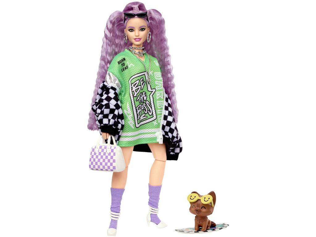 Barbie Extra Chaqueta De Carreras Mattel HHN10