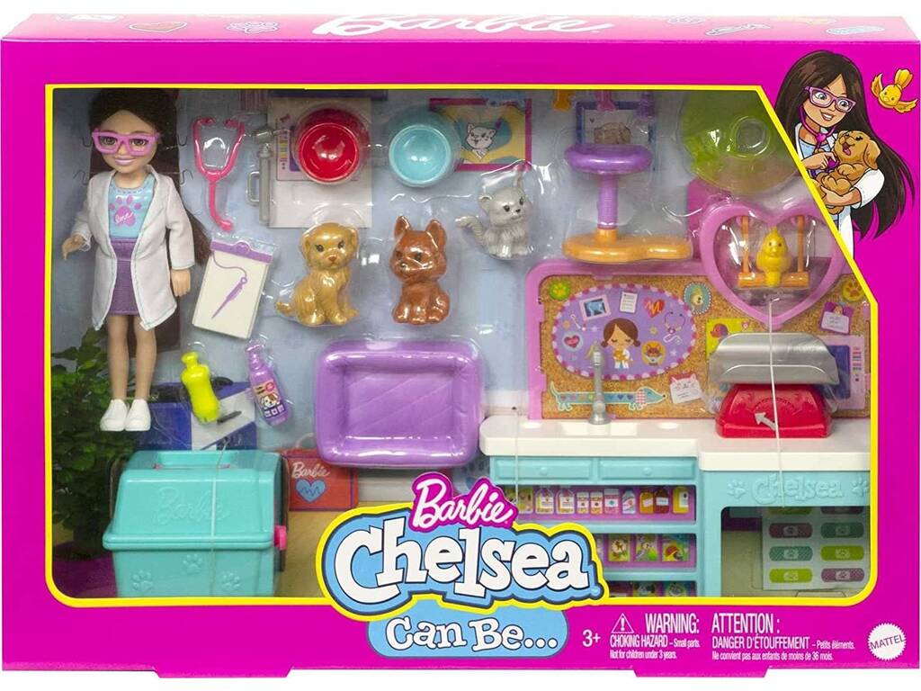 Barbie Chelsea Veterinaria Mattel HGT12