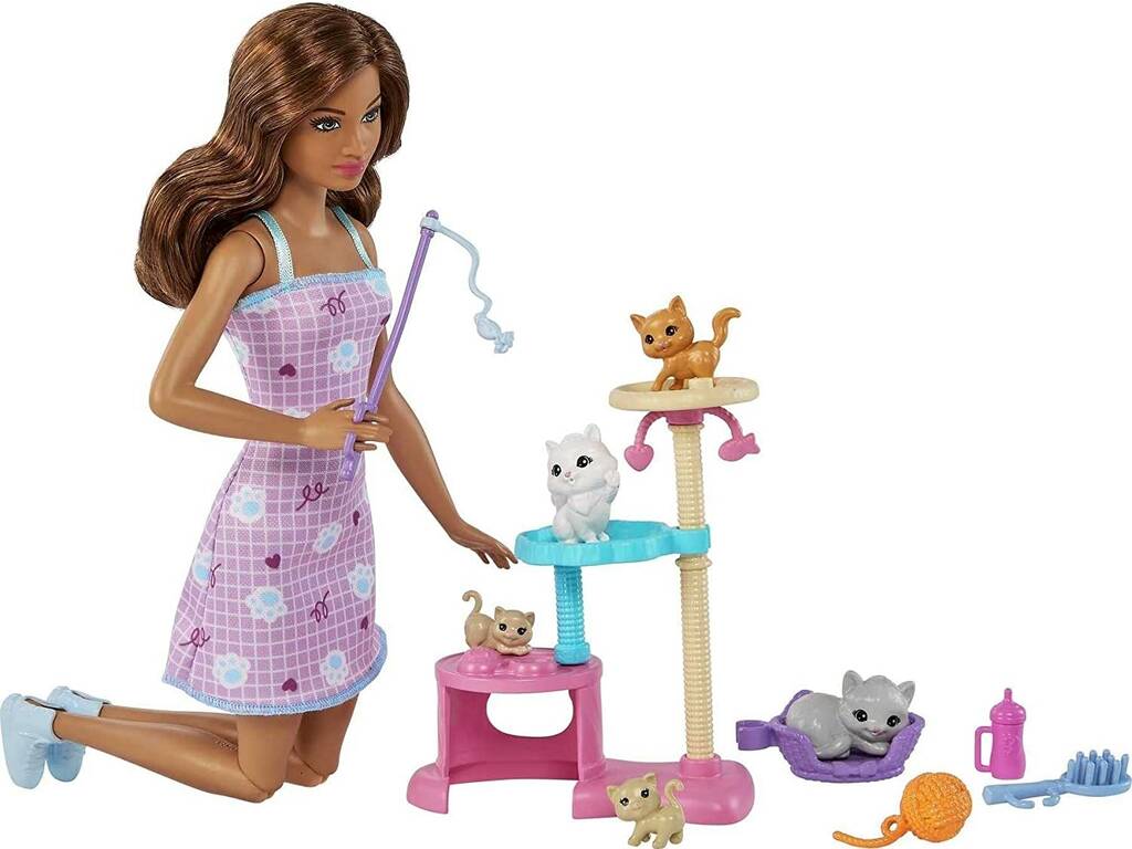 Barbie y Sus Gatitos Mattel HHB70