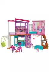 Barbie Casa Vacanze Arredata Mattel HCD50
